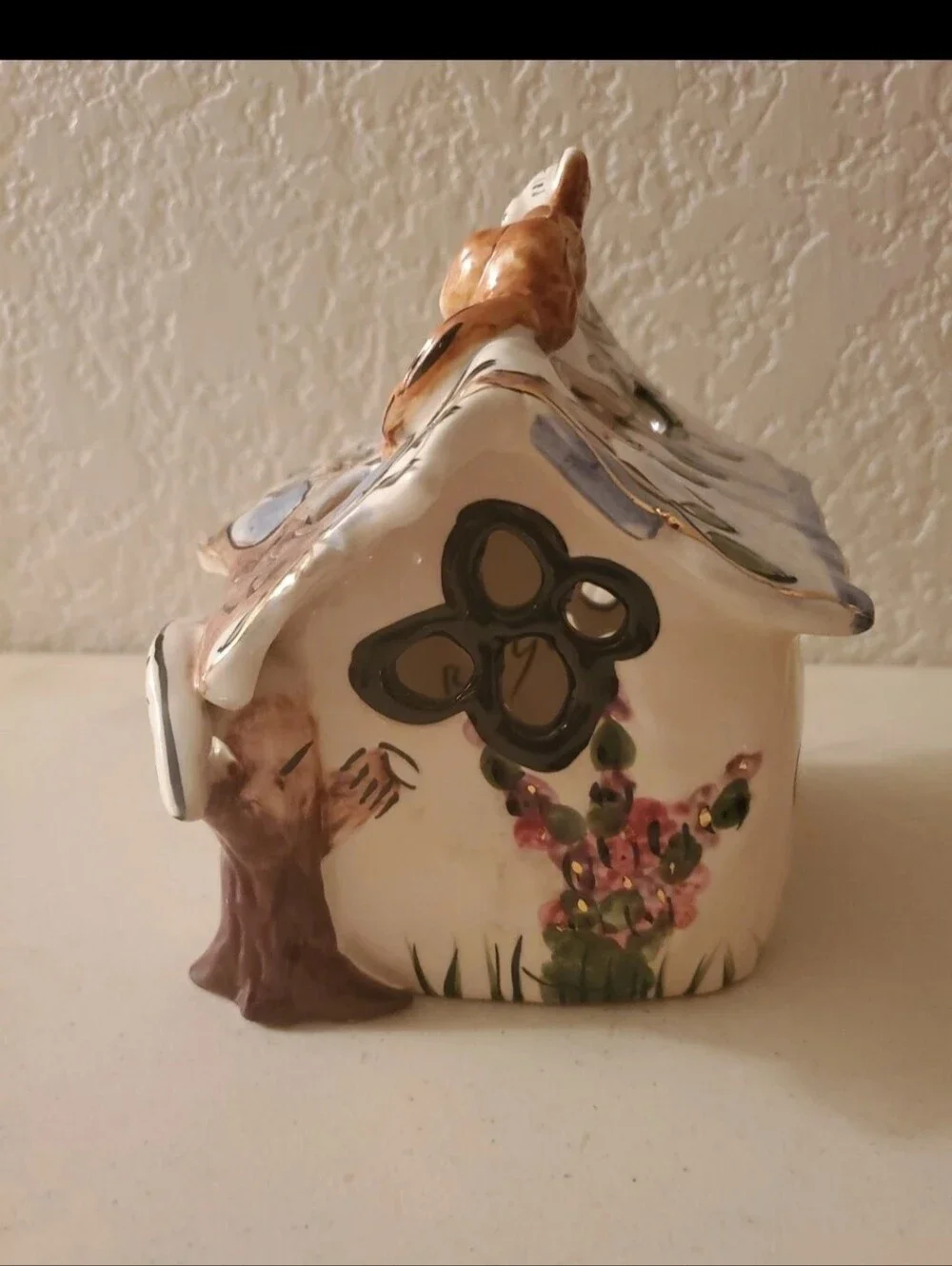Blue Sky Clayworks KITTYS TREE HOUSE 2002 put Candle Under Heather Goldminc